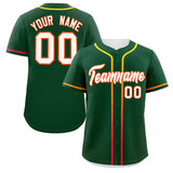 Custom Classic Style Baseball Jersey Personalized Gradient Ribbed Blank Plain Design Style SportwearFor Fans Gift
