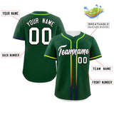 Custom Classic Style Baseball Jersey Personalized Gradient Ribbed Blank Plain Design Style SportwearFor Fans Gift