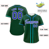 Custom Classic Style Baseball Jersey Personalized Gradient Ribbed Blank Plain Design Style SportwearFor Fans Gift