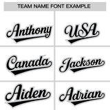 Custom White Silver Personalized Color Block Authentic Baseball Jersey