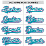 Custom White Purple Personalized Color Block Authentic Baseball Jersey