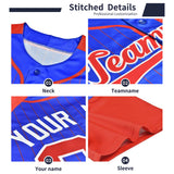 Custom White Silver Personalized Color Block Authentic Baseball Jersey