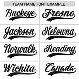 Custom White Crimson Lapel Gradient Fashion Authentic Baseball Jersey