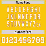 Custom Gold Orange Lapel Gradient Fashion Authentic Baseball Jersey