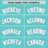 Custom Bright Green Light Pink Lapel Gradient Fashion Authentic Baseball Jersey