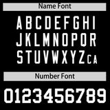 Custom Black White Lapel Gradient Fashion Authentic Baseball Jersey