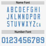 Custom White Navy Lapel Gradient Fashion Authentic Baseball Jersey