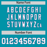 Custom Aqua Purple Lapel Gradient Fashion Authentic Baseball Jersey