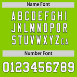 Custom Neon Green Black Lapel Gradient Fashion Authentic Baseball Jersey