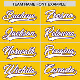 Custom Gold Purple Lapel Gradient Fashion Authentic Baseball Jersey