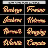 Custom Black Crimson Lapel Gradient Fashion Authentic Baseball Jersey