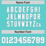 Custom Bright Green Light Pink Lapel Gradient Fashion Authentic Baseball Jersey