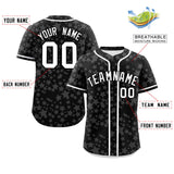 Custom Logo Personalized Star Graffiti Pattern Authentic Baseball Jersey