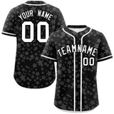 Custom Logo Personalized Star Graffiti Pattern Authentic Baseball Jersey