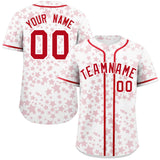 Custom Logo Personalized Star Graffiti Pattern Authentic Baseball Jersey