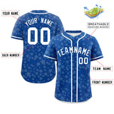Custom Logo Personalized Star Graffiti Pattern Authentic Baseball Jersey