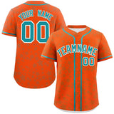 Custom Name Personalized Star Graffiti Pattern Authentic Baseball Jersey