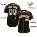 Custom Name Personalized Star Graffiti Pattern Authentic Baseball Jersey