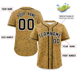 Custom Name Personalized Star Graffiti Pattern Authentic Baseball Jersey