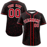 Custom Name Personalized Star Graffiti Pattern Authentic Baseball Jersey