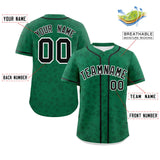 Custom Name Personalized Star Graffiti Pattern Authentic Baseball Jersey