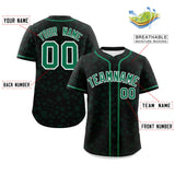 Custom Name Personalized Star Graffiti Pattern Authentic Baseball Jersey