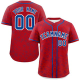 Custom Your Style Personalized Star Graffiti Pattern Authentic Baseball Jersey