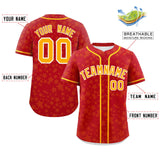 Custom Your Style Personalized Star Graffiti Pattern Authentic Baseball Jersey