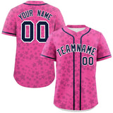 Custom Your Style Personalized Star Graffiti Pattern Authentic Baseball Jersey