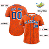 Custom Personalized Star Graffiti Pattern Authentic Baseball Jersey for Adults