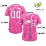 Custom Personalized Logo Star Graffiti Pattern Authentic Baseball Jersey