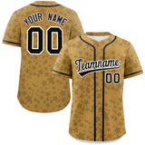 Custom Personalized Name Star Graffiti Pattern Authentic Baseball Jersey