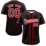 Custom Personalized Name Star Graffiti Pattern Authentic Baseball Jersey