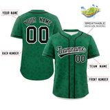 Custom Personalized Name Star Graffiti Pattern Authentic Baseball Jersey
