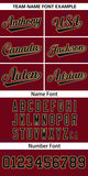 Custom Personalized Name Star Graffiti Pattern Authentic Baseball Jersey
