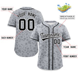 Custom Personalized Star Graffiti Pattern Authentic Baseball Jersey Big Size