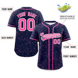 Custom Personalized Star Graffiti Pattern Authentic Baseball Jersey Big Size