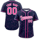 Custom Personalized Star Graffiti Pattern Authentic Baseball Jersey Big Size