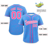Custom Personalized Star Graffiti Pattern Authentic Baseball Jersey Big Size