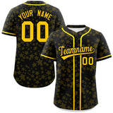 Custom Personalized Star Graffiti Pattern Authentic Baseball Jersey for Men