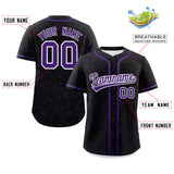 Custom Personalized Star Graffiti Pattern Authentic Baseball Jersey for Men
