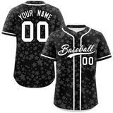 Custom Graffiti Pattern Personalized Star Authentic Baseball Jersey