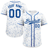 Custom Graffiti Pattern Personalized Star Authentic Baseball Jersey