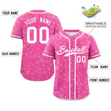 Custom Graffiti Pattern Personalized Star Authentic Baseball Jersey