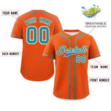 Custom Graffiti Pattern Authentic Personalized Star Baseball Jersey