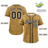 Custom Graffiti Pattern Authentic Personalized Star Baseball Jersey