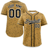 Custom Graffiti Pattern Authentic Personalized Star Baseball Jersey