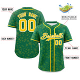 Custom Graffiti Pattern Authentic Personalized Star Baseball Jersey