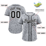 Custom Star Personalized Graffiti Pattern Authentic Baseball Jersey