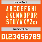 Custom Orange Gold Personalized Color Block Authentic Baseball jersey